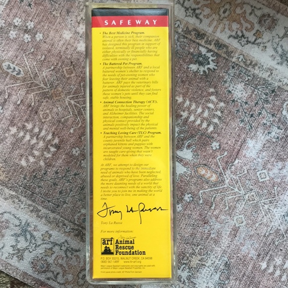 Baseball Collection Mark McGwire Limited Edition in plastic box, rare-vintage! - Picture 5 of 6